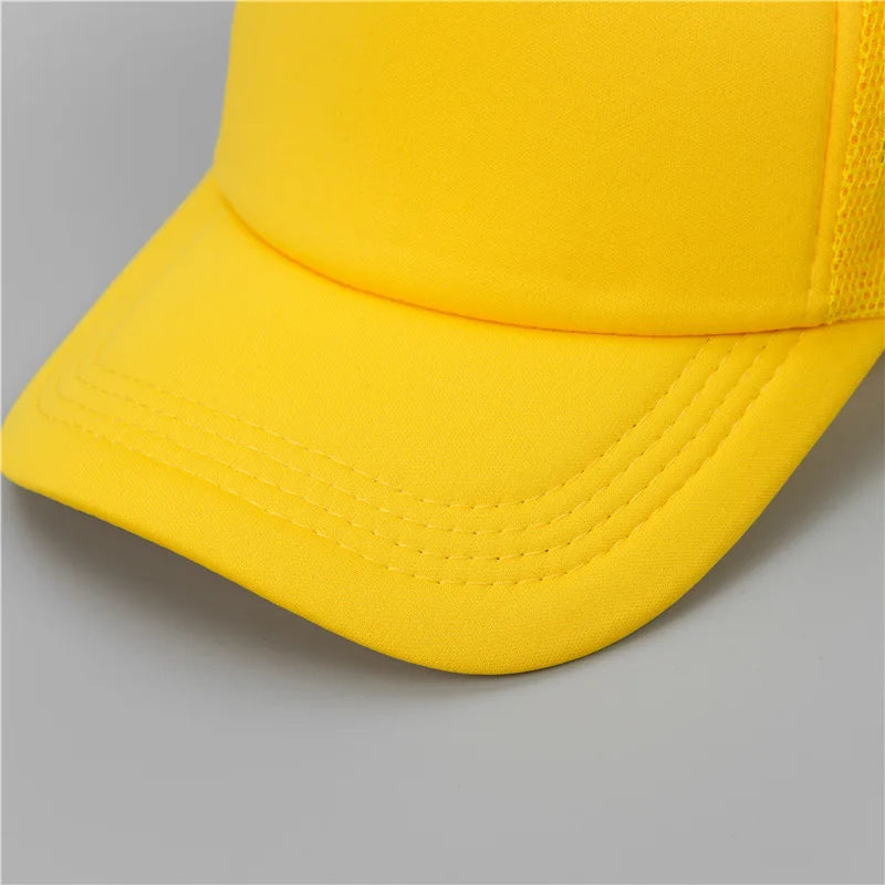SpongeBob SquarePants Baseball Hats Fun Cartoon Anime Figures Sun Hat Parent Child Kawaii Peaked Cap Trendy Cute Outdoor Caps
