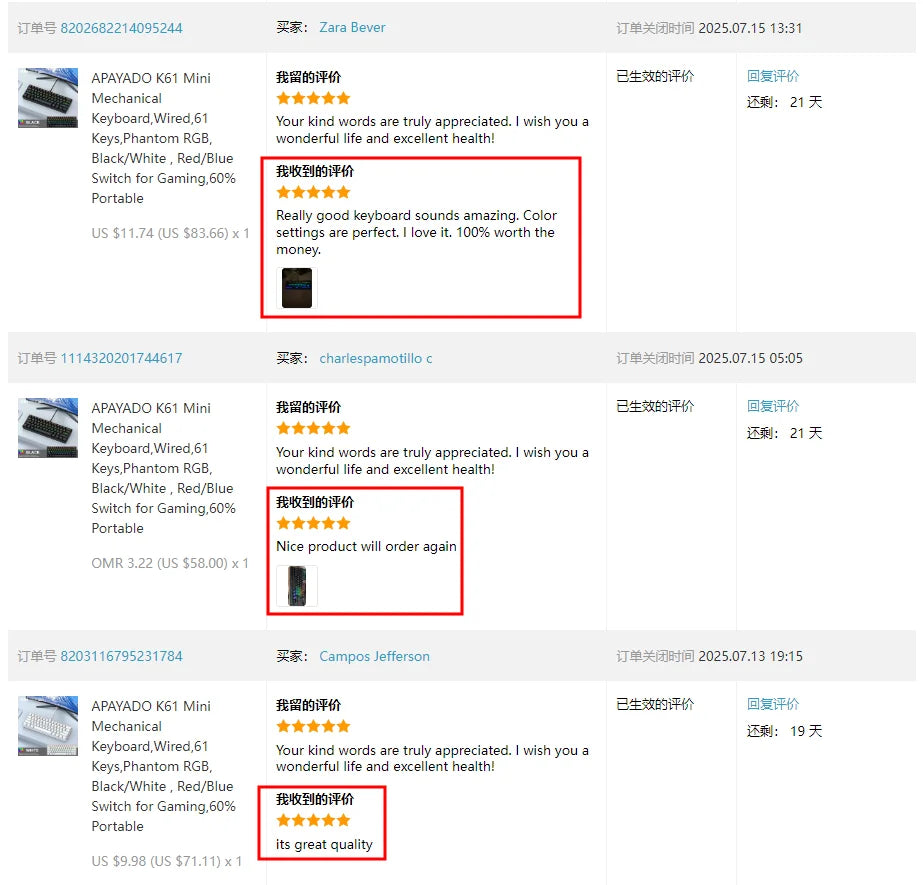 Teclado Mecânico Mini APAYADO K61, Com Fios, 61 Teclas, Phantom RGB, Switch Mecânico Vermelho/Azul Preto/Branco para Gaming, 60% Portátil
