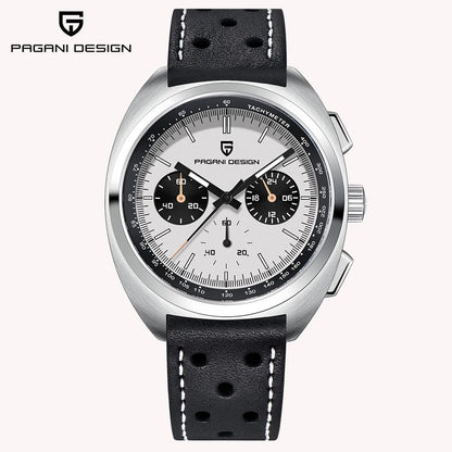 Pagani Design 2026 Fashion Men's Quartz Watch Top Brand Luxury Sapphire VK63 Men's Chronograph All-Steel Diving Relógios Masculino