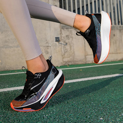 2025 Men's And Women's Carbon Board Running Shoes Professional Marathon, Lightweight Rebound Cushioning Breathable Sports Shoes