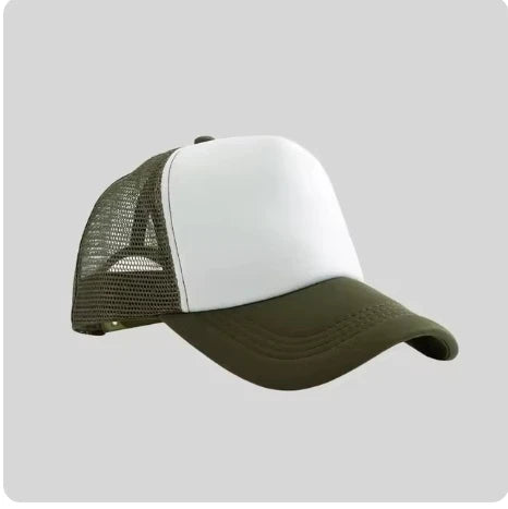 Customized Logo Mesh Baseball Caps Men Women 5 Panel Cheaper Trucker Hats Sports Team Snapback Caps Summer Sun Dad Hat Gorras