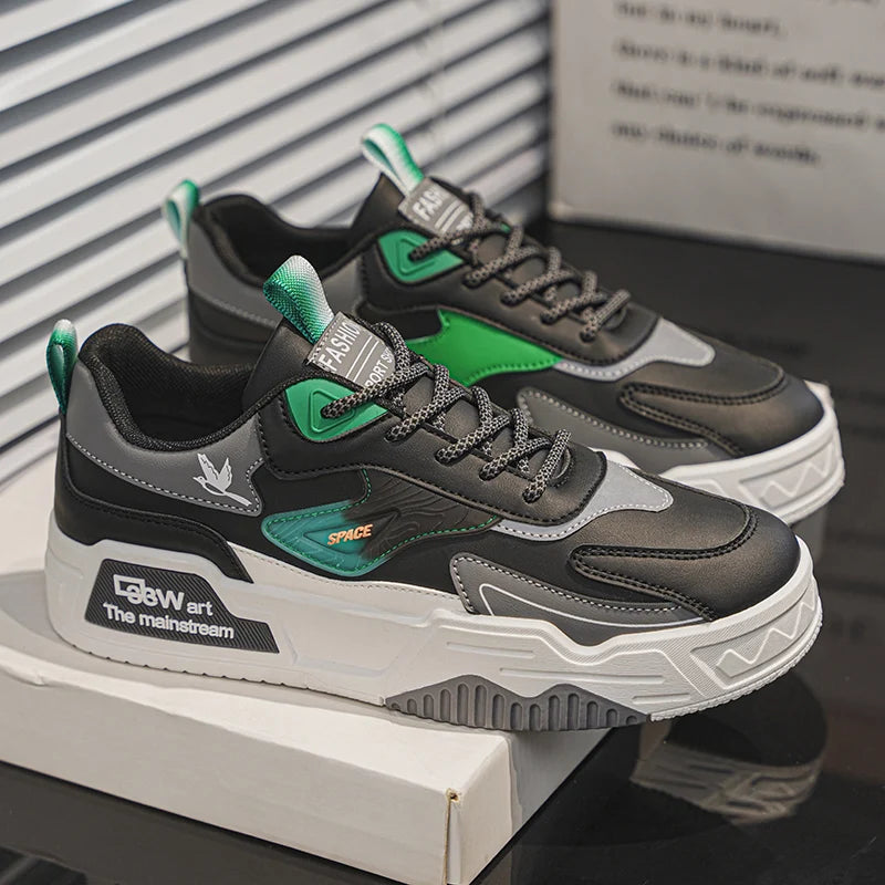 Men's Skate Shoes, Casual Sports Shoes, Men's Street Fashion Casual Shoes, Light, Comfortable, Versatile and Suitable for All Seasons