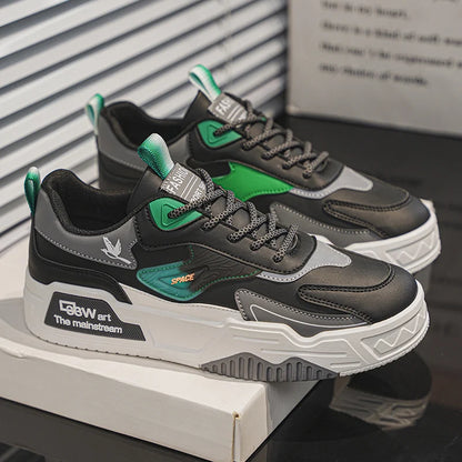 Men's Skate Shoes, Casual Sports Shoes, Men's Street Fashion Casual Shoes, Light, Comfortable, Versatile and Suitable for All Seasons