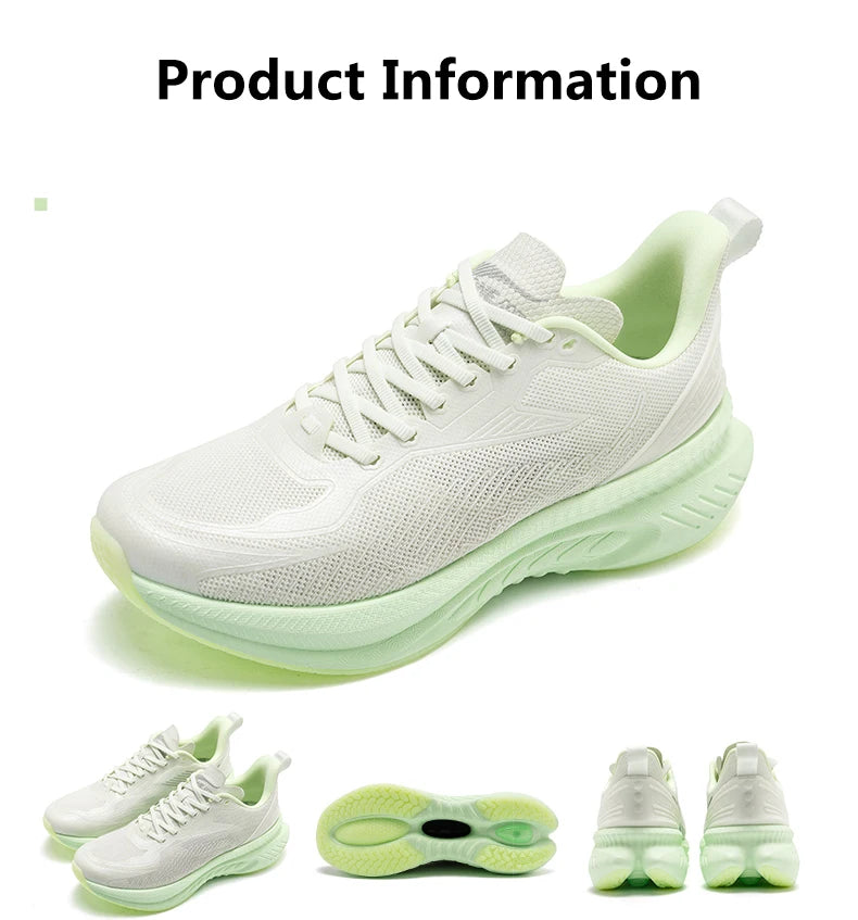 Onemix New Original Men’s Running Sports Shoes Shock Absorption Soft Lightweight Breathable Mesh Non-Slip Cushioning Sneakers
