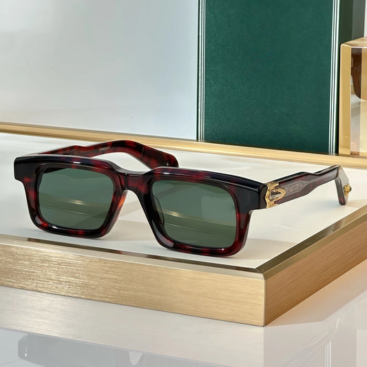 JMM BELVEDERE Design Luxury Brand Men Sunglasses Women Thick Acetate Style Trendy Oval UV400 Outdoor Trendy Fashion Eyewear