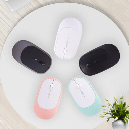 Lenovo Wireless Mouse USB Rechargeable Ergonomic Adjustable DPI Office Silent 2.4G Bluetooth Optical Electric Mice Game Office