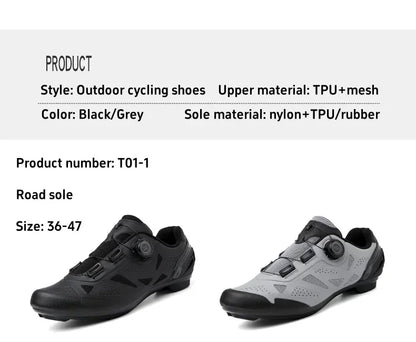 Cycling Road Bike Shoes Men Flat MTB Speed Sneakers Racing Women Route Bicycle Sports Mountain SPD Footwear Cleat Biking Shoe