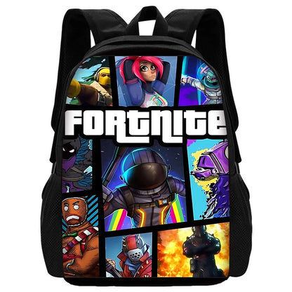 Hot Game FortniteS Kids Backpacks Boys and Girls Student Birthday Gift Child School Bags Unisex Camping Durable Rucksack