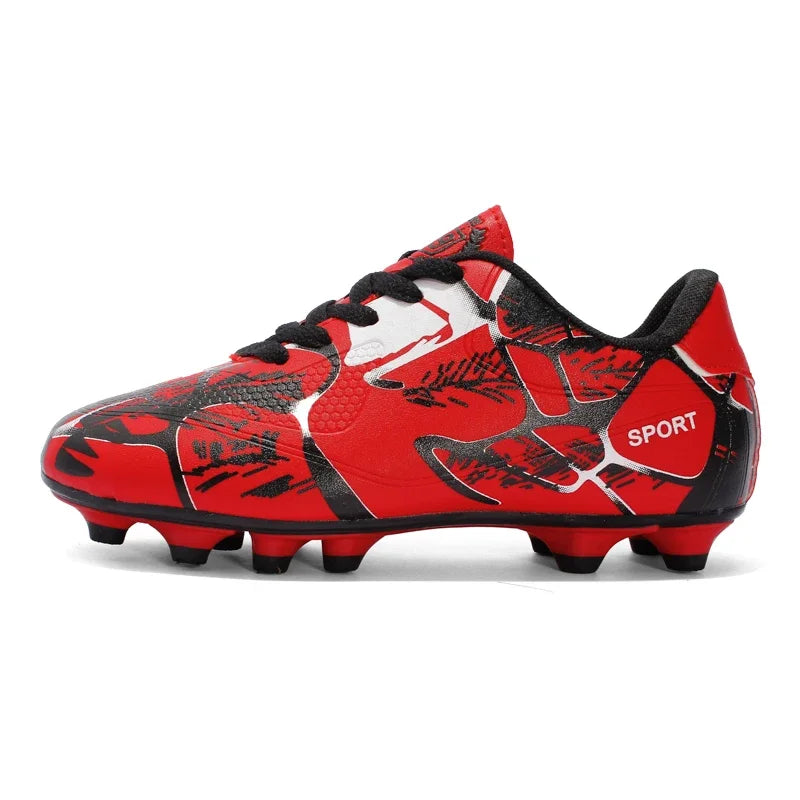 Chaussures de Football pour enfants, chaussures de Football pour garçons, Futsal, baskets d'intérieur rapides, crampons originaux, bottes de Football