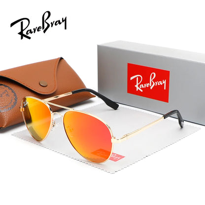 Brand Design Pilot Polarized Sunglasses For Men Women Fashion Trend Outdoor Cycling Car Driving Sun Glasses Goggle Eyewear