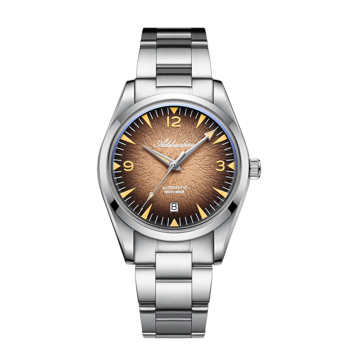 Reloj de buceo para hombre ADDIESDIVE AD2508, luminoso, resistente al agua 100M, acero inoxidable 316L, movimiento 8215, reloj mecánico automático