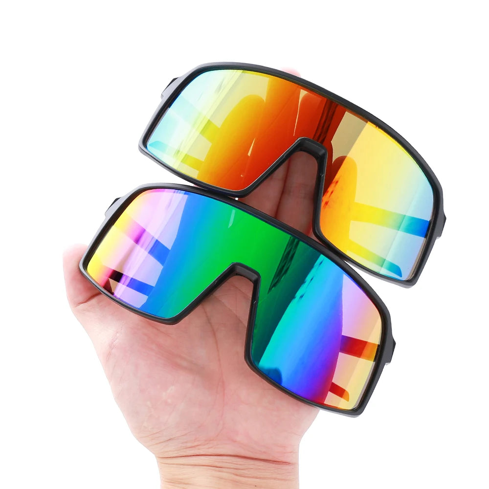 New 2025 Outdoor Sport Cycling Eyewear Mountain Bike Bicycle Glasses UV400 Men Women Sports Sunglasses Hiking Running Windproof