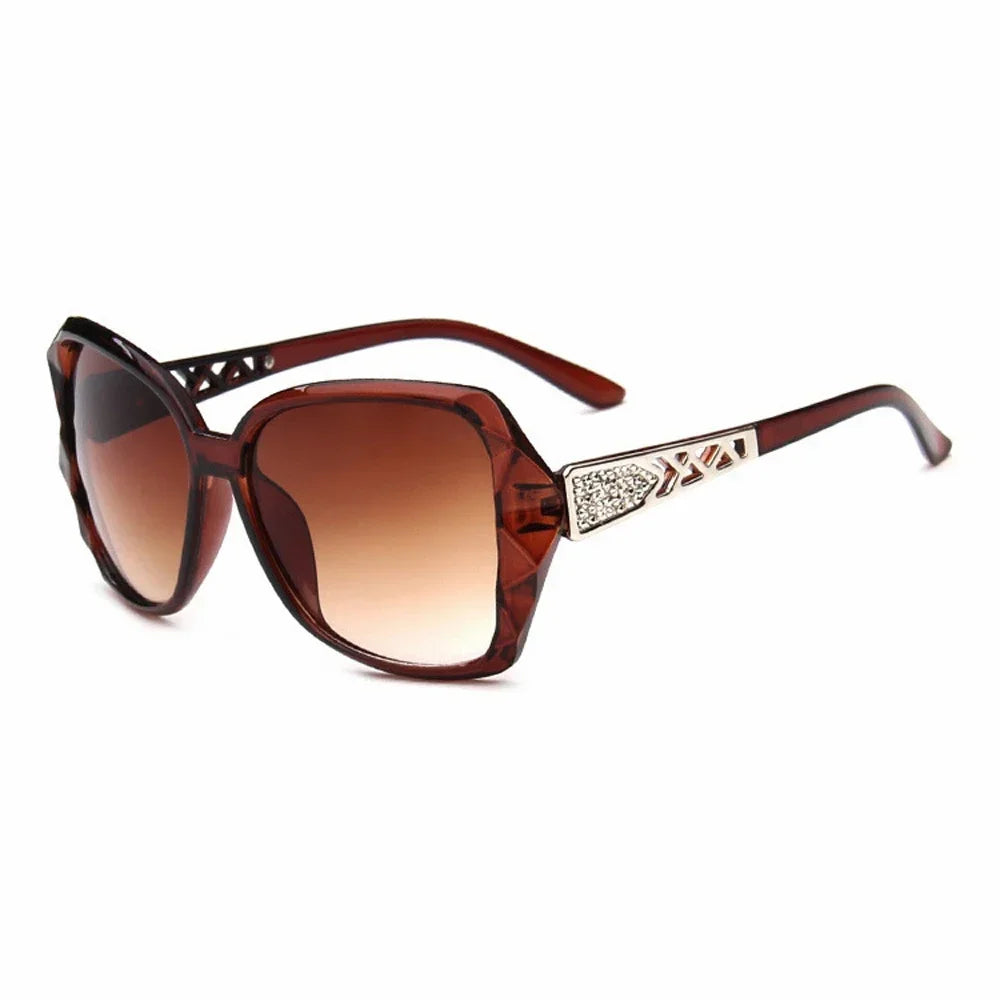Fashion Square Sunglasses Women Luxury Brand Big Purple Sun Glasses Female Mirror Shades Ladies Oculos De Sol Feminino