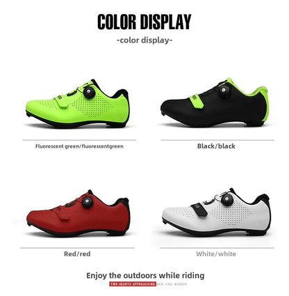 Unisex Road and Mountain Bike Lock Shoes, Outdoor Pedal-Assisted Bicycle Riding Shoes, Cross-Border New Model Sports Entertainment