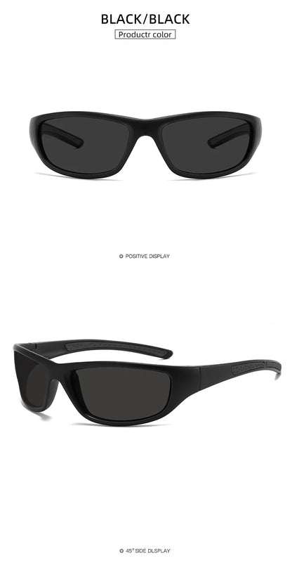 Brand Luxury Designer New Fashion Polarized Sunglasses For Men Outdoor Cycling Sun Glasses Driving Riding Sports Eyewear 6123