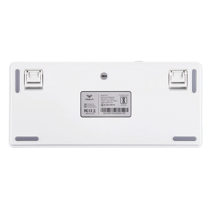 EPOMAKER x AULA F75 ISO-DE kabellose mechanische Tastatur mit Tri-Mode-Konnektivität, deutschem QWERTZ-Layout und 4000 mAh Akku
