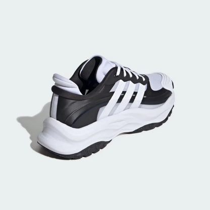 Adidas New Wear-Resistant, Comfortable, Shock-Absorbing Outdoor Commuting Men's Running Shoes Maxxwavy Halo Soft-Soled Non-Fatiguing Outdoor Walking Shoes Black and White Versatile Commuting Casual Sports Shoes Essential for