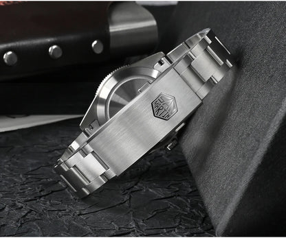 San Martin 39mm NH34 GMT Men's Luxury Watch Bidirectional Aluminum Bezel Automatic Mechanical Sapphire 100M Waterproof SN0109