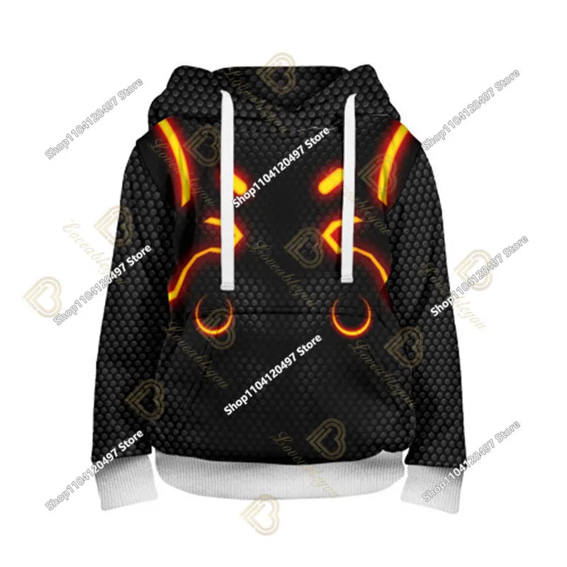 2-14Y Sweatshirt Fortnite Kinder-Print-Hoodie Sweatshirts Jungen Mädchen Fashion Harajuku Jacke Kinderkleidung Games Cosplay-Kostüm