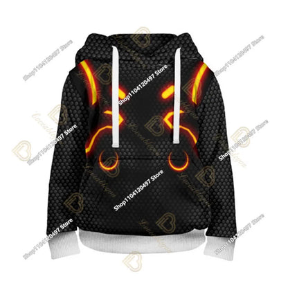 2-14Y Sweatshirt Fortnite Kinder-Print-Hoodie Sweatshirts Jungen Mädchen Fashion Harajuku Jacke Kinderkleidung Games Cosplay-Kostüm