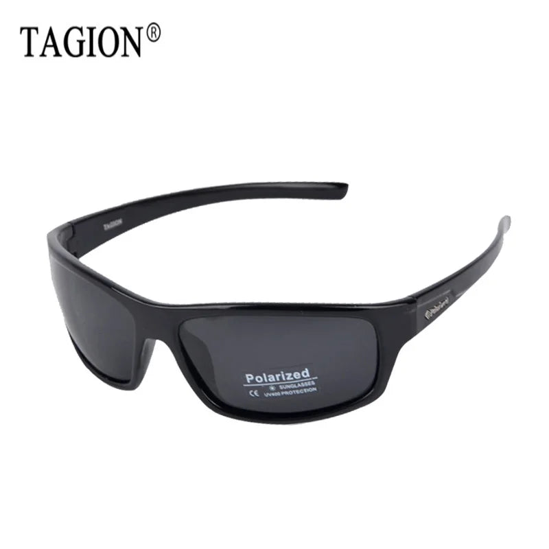 2026 Male Brand Design Polarized Sunglasses for Men Brown Sports Rectangle Sun Glasses Lenses Male Cycling Eyewear Gafas UV400