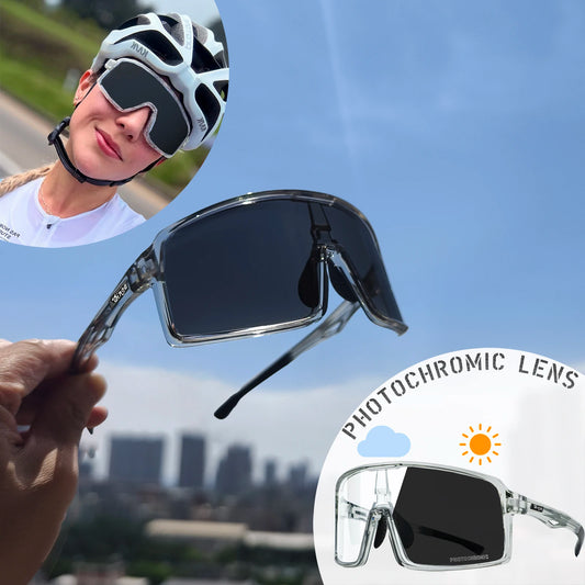 SINGA Photochromic Cycling Sunglasses Sport Glasses Road Bike Glasses MTB Eyewear for Man Women Riding Goggle Cycling Glasses