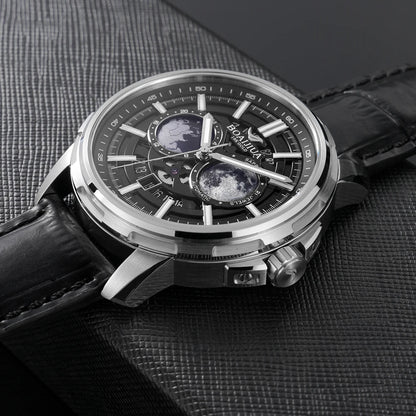 Reloj mecánico automático para hombre BORIAGE (BOAIJIUA), diseño original, resistente al agua, luminoso