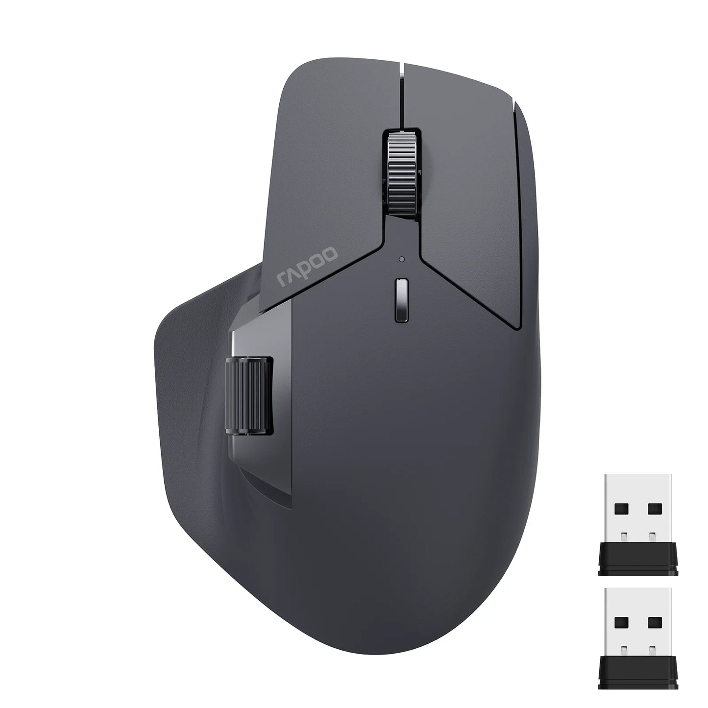 Rato Sem Fios Recarregável Multimodo Rapoo MT760L/MT760M Ergonómico 4000 DPI com Suporte até 4 Dispositivos Bluetooth
