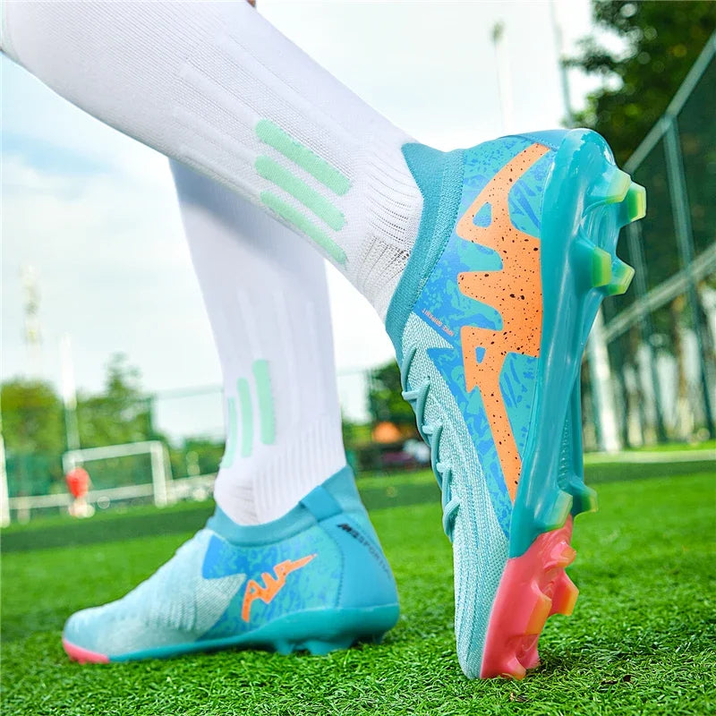 Nuove scarpe da calcio professionali da uomo, scarpini da calcio per adulti, ultraleggeri, per allenamento e gioco outdoor