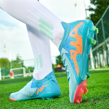 Nuove scarpe da calcio professionali da uomo, scarpini da calcio per adulti, ultraleggeri, per allenamento e gioco outdoor