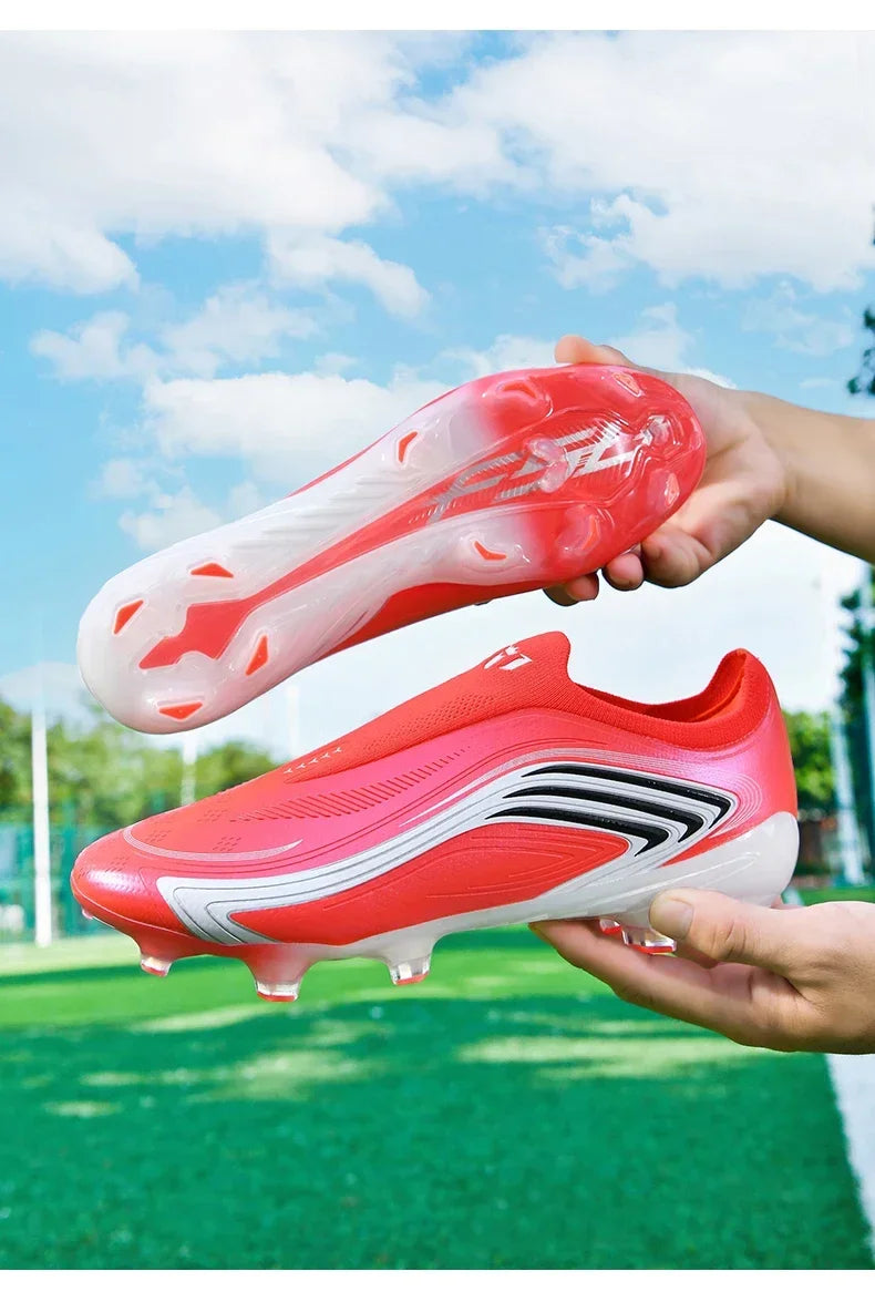 Nouvelles chaussures de football pour hommes TF/FG, modèle professionnel unisexe, très populaires, chaussures de futsal ultra-légères, chaussures de football de haute qualité, chaussures de sport pour femmes.