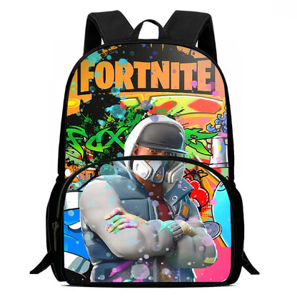 Classic Game Fortnites Kids Backpacks Boys Girls Student Birthday Gift Child School Bags Large Capacity Camping Durable Rucksack