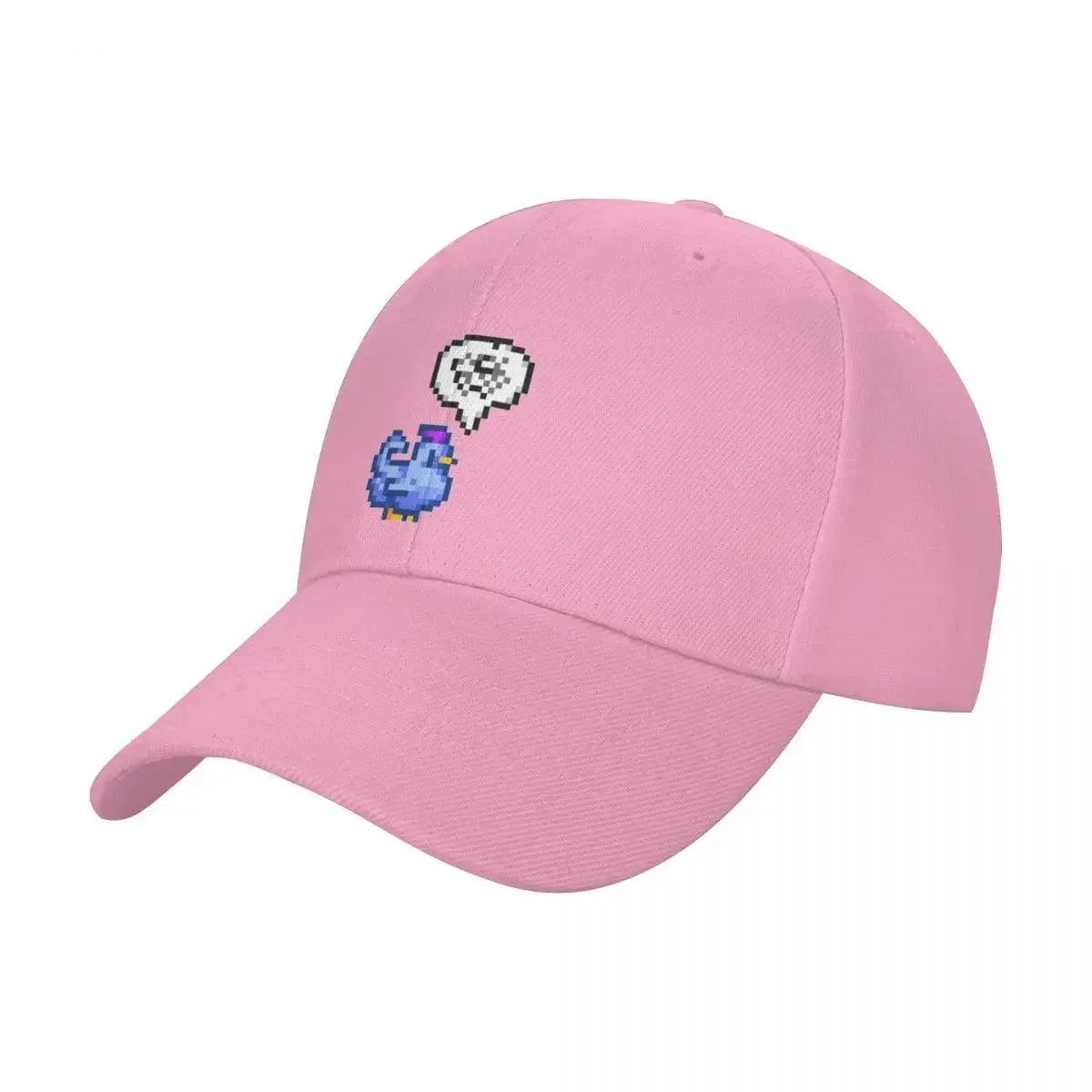 2026 Grumpy Blue Chicken Stardew Valley Baseball Cap Funny hats fishing caps man Luxury man cap Hats For Women Men's