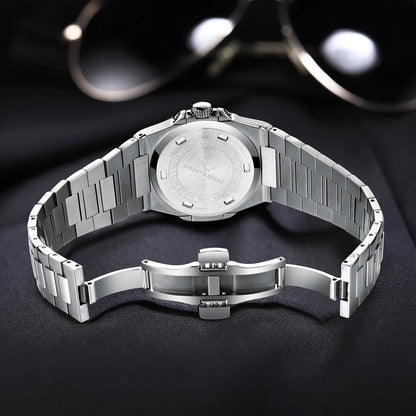 Specht & Söhne New Arrivals Men's Watch Rose Gold 5711 Classic Sports Watches Ultrathin Stainless Steel Sapphire 50M Waterproof
