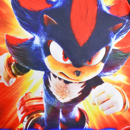 Game Character Super Sonic-Sonic the Hedgehog Medium and Big Kids Summer Dress Casual Short Sleeve T Crew Neck Top Kids Gifts