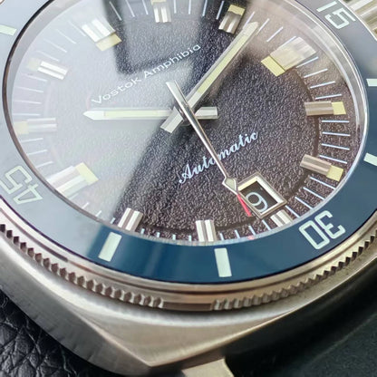 Vostok Amphibia Automatic Watches Men Mechanical NH35 Sapphire Steel Luxury Big Case Timepieces Clock Male Branded Hour Uhr