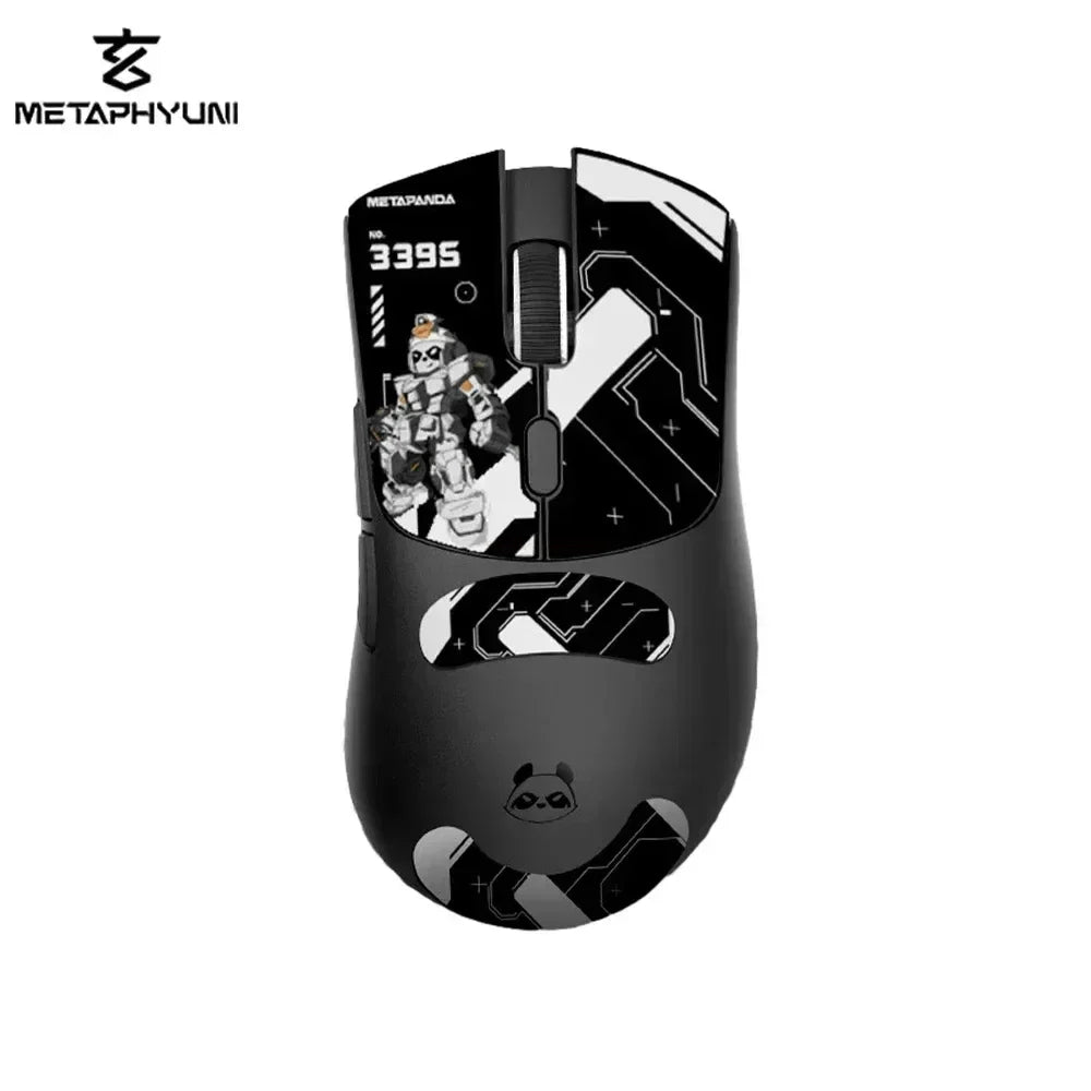 Bezdrôtová myš Metaphyuni Metapanda P1 Pro Max Paw3395L s nízkou latenciou, ľahká e-športová herná myš, ergonomická myš pre PC hráčov, darček