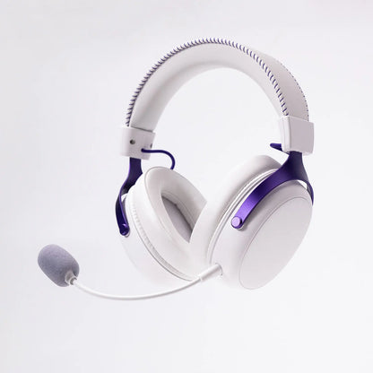 Cuffie gaming AKKO Verge S9 con microfono – Driver da 53mm, Bluetooth wireless quad-mode 5.3, audio surround 7.1, cuffie gaming professionali per FPS