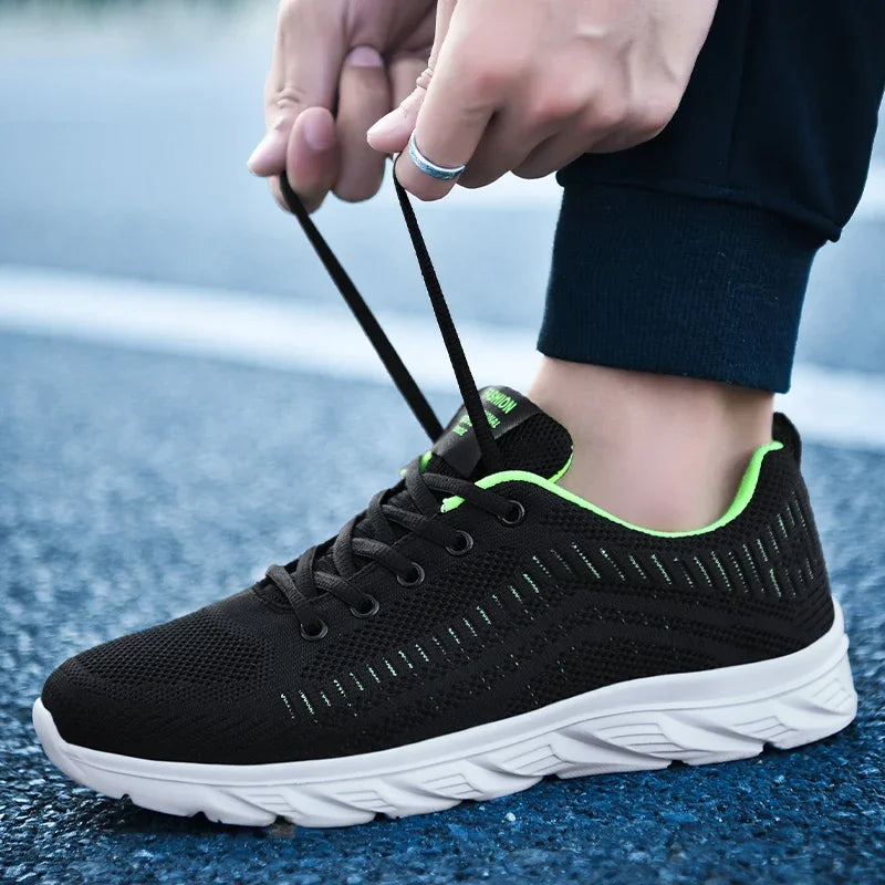 Laufschuhe Herren Sneaker Modische leichte Turnschuhe Atmungsaktive Wanderschuhe Bequeme Sportschuhe für Herren