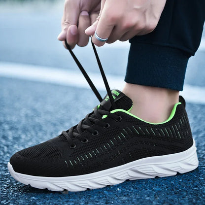 Laufschuhe Herren Sneaker Modische leichte Turnschuhe Atmungsaktive Wanderschuhe Bequeme Sportschuhe für Herren