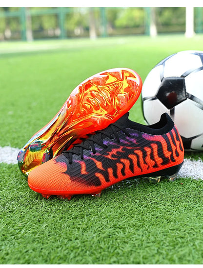Chaussures de football professionnelles pour hommes, chaussures de football de société, crampons, chaussures de football d'intérieur et d'extérieur, chaussures d'entraînement originales, baskets rapides