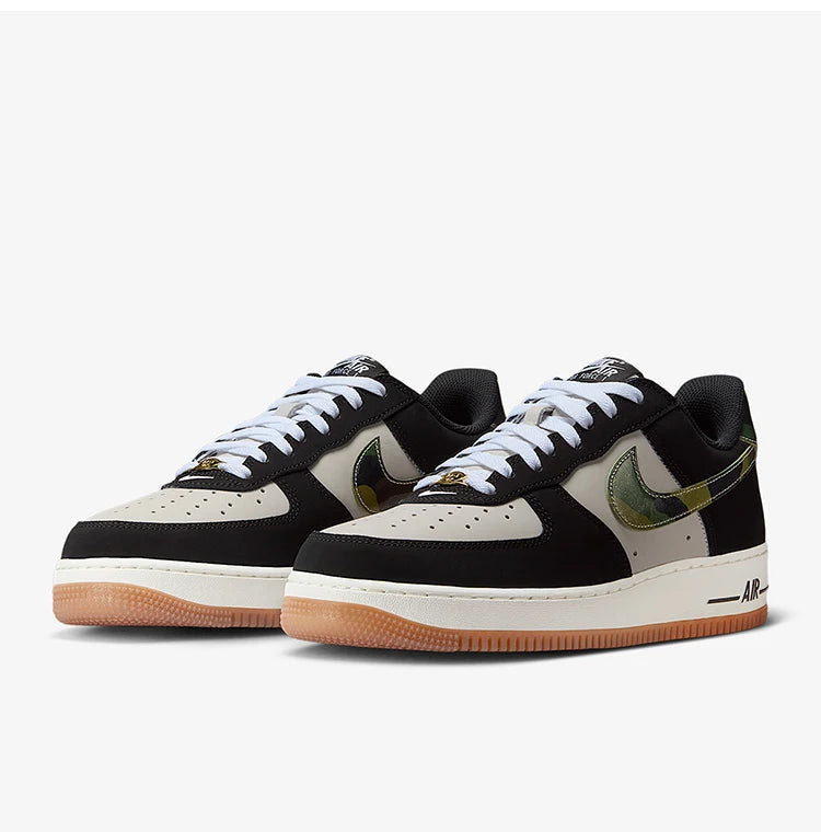 Nike genuine AIR FORCE 1 LOW RETRO sapatilhas leves para homem HQ1967-100