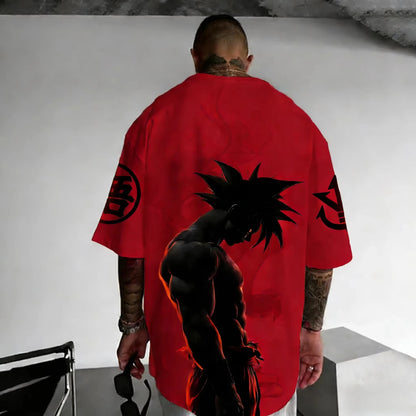 Dragon Ball Japanese Anime Men's T-Shirt Boys Children Harajuku Style Short Sleeve Kids Goku Top Summer Fashion Clothing