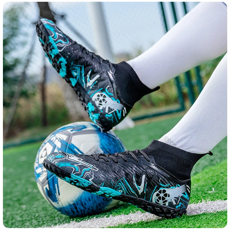 New Men's Professional Soccer Shoes Non-slip Football Boots Unisex Breathable Futsal Sports New Cleats Drop Shipping Ultralight