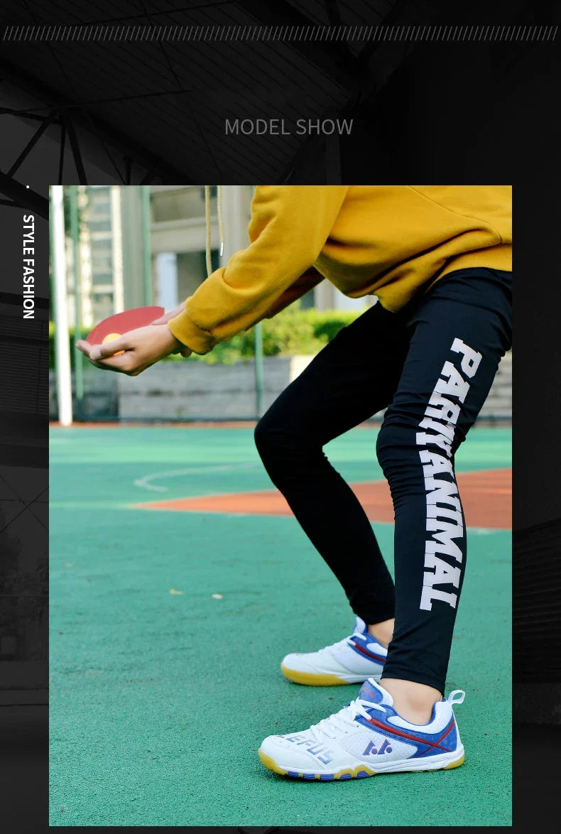 Men’s Table Tennis Shoes High-Quality Sneakers Outdoor Competition Golf Shoes Wear-Resistant Indoor Boys’ Training Volleyball Shoes