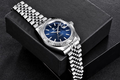 Relojes PAGANI DESIGN 2026 nuevos de lujo en oro y plata, relojes mecánicos para hombre, acero inoxidable, cristal de zafiro, reloj automático
