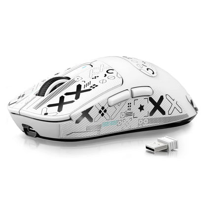Rato Gaming Sem Fios Leve ATTACK SHARK X3, 49g, Tri-Mode, Sensor PAW3395 de 26K DPI, Autonomia de 200h, 5 Botões Programáveis