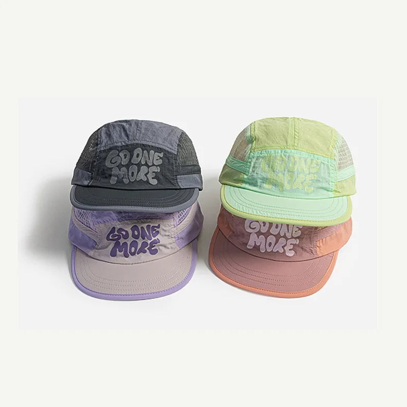 Summer Lightweight Quick Drying Running Caps Breathable Baseball Hat Outdoor Sports Hiking Caps Women Fashion Casual Hip-hop Hat