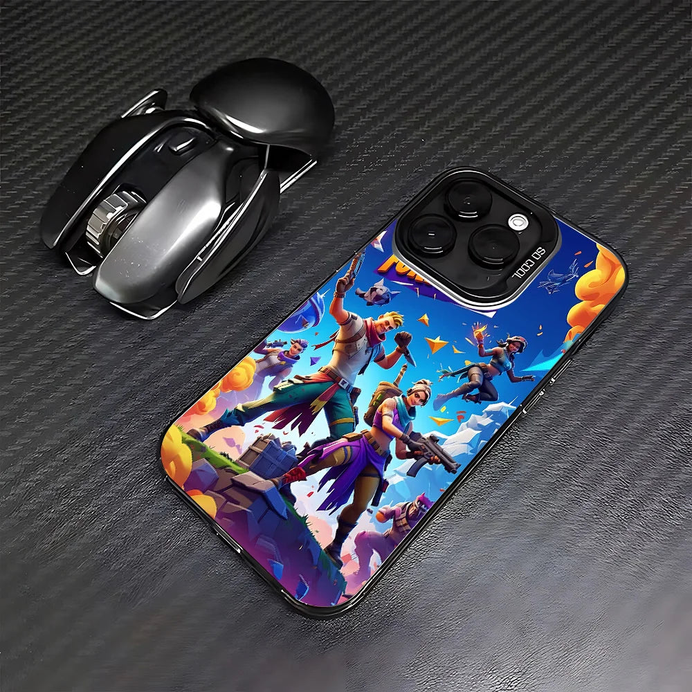 Game Fortnite Phone Case for Samsung Galaxy S26 S25 S24 S23 S22 S21 S20 Note20 FE Ultra Edge Plus 4G 5G Anti-Fall Matte Cover