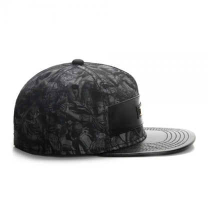 Fashio Brand Leather Cap Baseball Cap for Men Women HipHop Knight Snapback Hat  Kpop Adult Outdoor Casual Designer Gorras Hombre